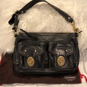 Coach leather bag